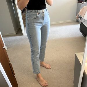 Zara mom jeans